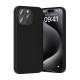 Silicone Case Vention KUFB0-30 to iPhone 15 Pro (black)