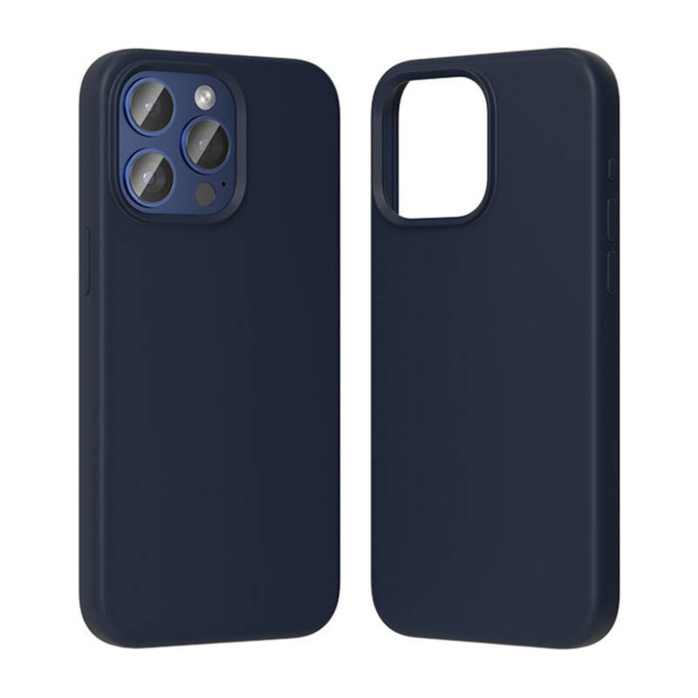 Silicone Case Vention KUFL0-40 for iPhone 15 Pro Max (blue)