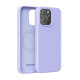 Silicone Case Vention KUFV0-30 for iPhone 15 Pro (purple)