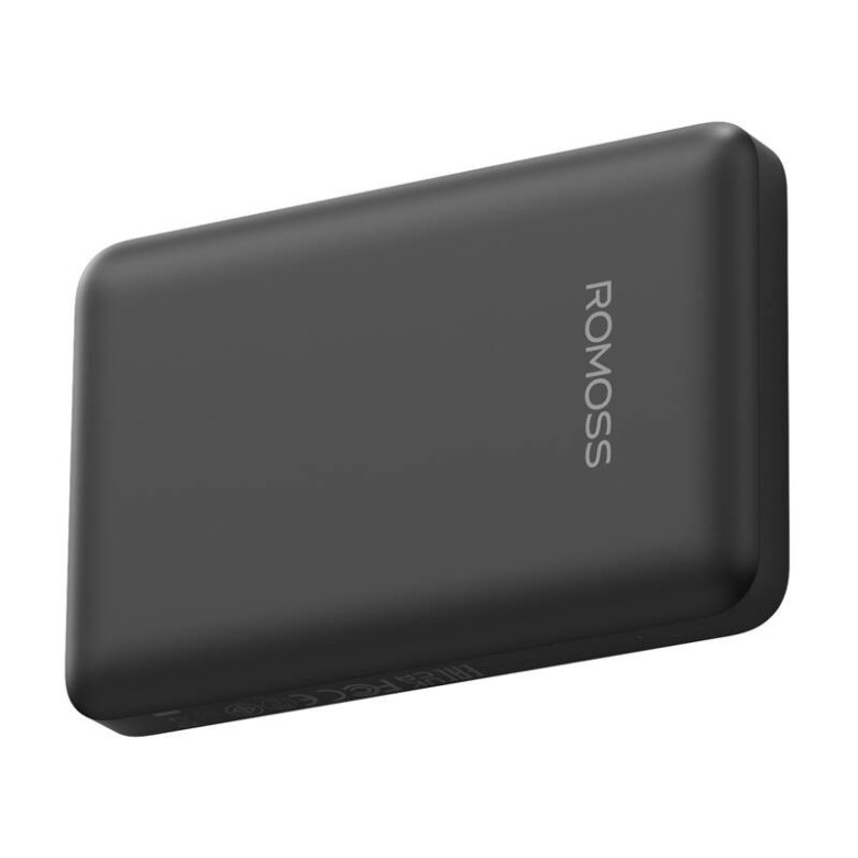 Powerbank Romoss WSC05 5000mAh 20W (fekete) Powerbank Romoss WSC05 5000mAh 20W (fekete)