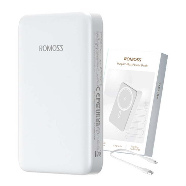 Powerbank Romoss WSC10 10000mAh 20W (fehér) Powerbank Romoss WSC10 10000mAh 20W (fehér)