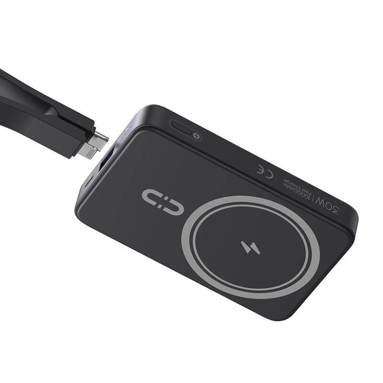 Powerbank Romoss WMS10 10000mAh 30W (fekete) Powerbank Romoss WMS10 10000mAh 30W (fekete)