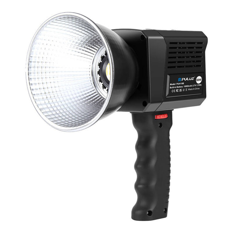 PULUZ PU4119B 60W Studio Video Light 2500K-6500K (Black)