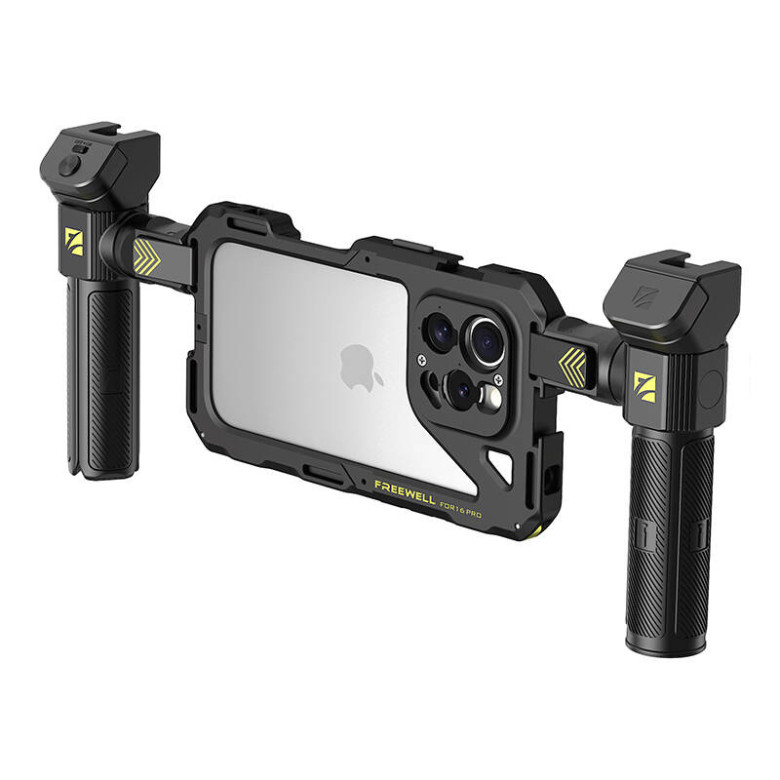 Freewell Genius Rig rögzítő készlet iPhone 16 Pro készülékhez Freewell Genius Rig rögzítő készlet iPhone 16 Pro készülékhez