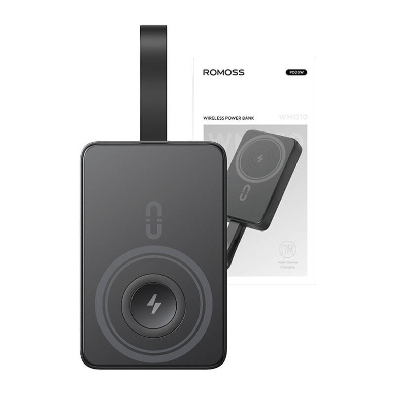 Powerbank Romoss WM010 10000mAh 20W (fekete) Powerbank Romoss WM010 10000mAh 20W (fekete)