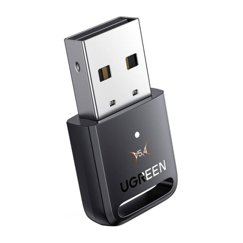 Adapter / receiver USB Bluetooth 5.4 Ugreen CM748, LED, range 20m (black)