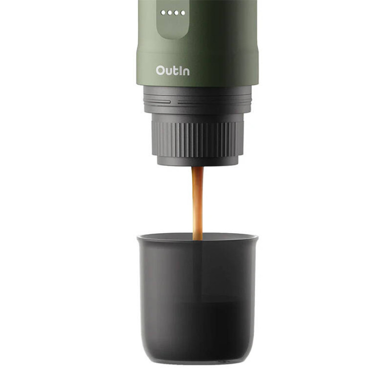Portable coffee maker Outin Nano 7500mAh (Green) Portable coffee maker Outin Nano 7500mAh (Green)