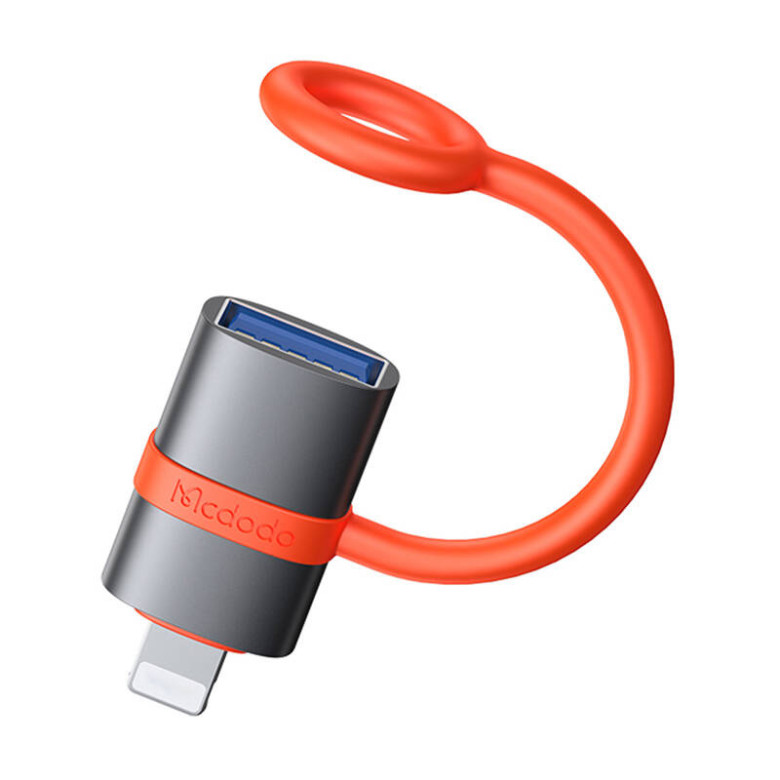 USB-A to USB-C Adapter McDodo OT-3800 (black) USB-A to USB-C Adapter McDodo OT-3800 (black)