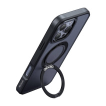 McDodo PC-4933 MagSafe  Case for iPhone 16 Pro Max with stand (black)