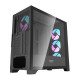 Computer Case DRX90 Glass Black