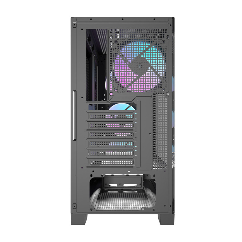 Computer Case DRX90 Glass Black