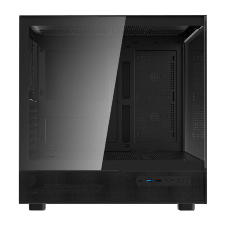 Darkflash DPX90 számítógépház (fekete) + 3 ventilátor