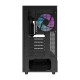 Darkflash DPX90 számítógépház (fekete) + 3 ventilátor Darkflash DPX90 számítógépház (fekete) + 3 ventilátor