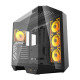Darkflash DY470 számítógépház + 4 ventilátor (fekete) Darkflash DY470 számítógépház + 4 ventilátor (fekete)