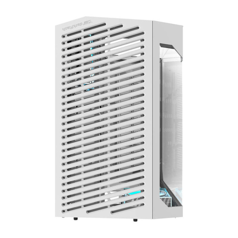 Darkflash DY470 számítógépház + 4 ventilátor (fehér)
