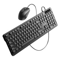 Vention KTCB0-EN Wireless Keyboard, Mouse and Pad kit (Black)