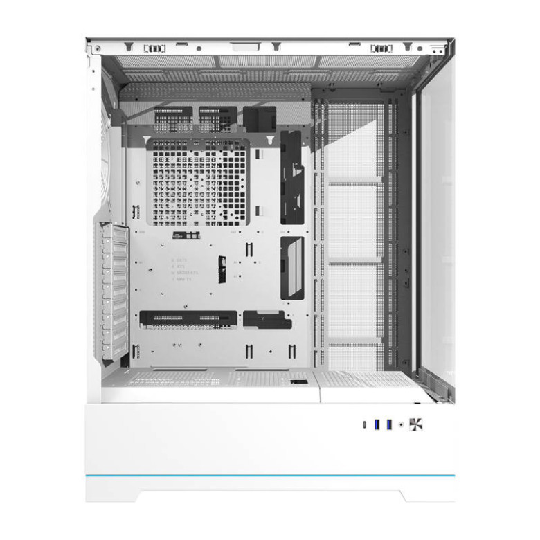 Darkflash Computer Case DY451L White without fans
