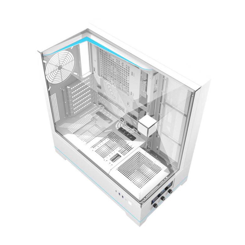 Darkflash Computer Case DY450 White without fans