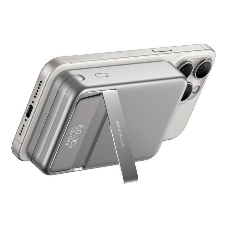 EcoFlow RAPID Magnetic Power Bank (10000mAh) Silver