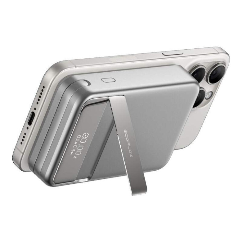 EcoFlow RAPID Magnetic Power Bank (10000mAh) Silver EcoFlow RAPID Magnetic Power Bank (10000mAh) Silver