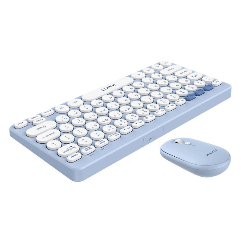 Wireless gaming combo 2in1 Havit KB279GCM keyboard + mouse (blue)