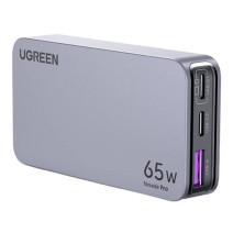 Ugreen Nexode Pro 65W flat wall charger, GaN, 2x USB-C + USB