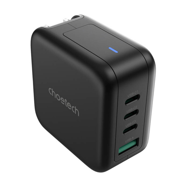 Wall charger Choetech PD6055 70W GaN with interchangeable EU/UK/AU plugs