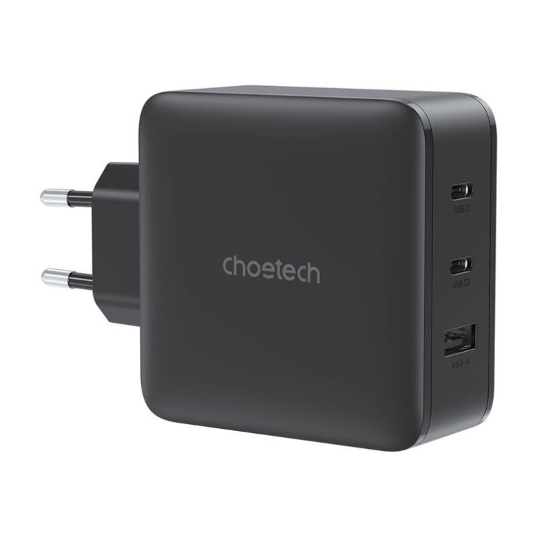 Choetech PD8005 GaN hálózati töltő, PD 100W (fekete)