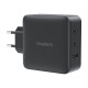 Choetech PD8005 GaN hálózati töltő, PD 100W (fekete)