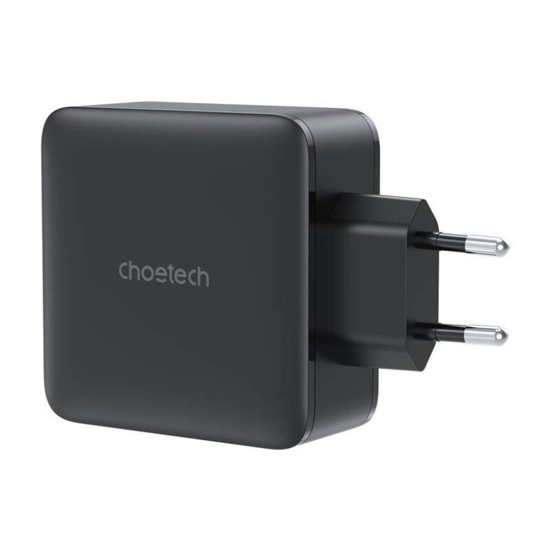 Choetech PD8005 GaN hálózati töltő, PD 100W (fekete) Choetech PD8005 GaN hálózati töltő, PD 100W (fekete)