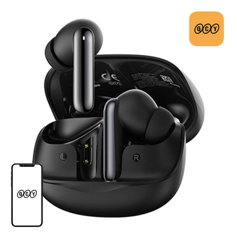 Earphones TWS QCY MeloBuds HT12 (black)