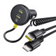 Car Charger 60W Baseus USB-C+Lightning Cable (Black)