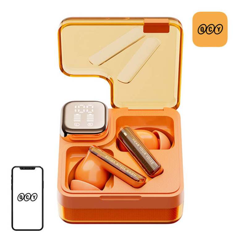 QCY T31 TWS Bluetooth Earphones (orange)
