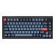 Wireless Custom Mechanical Keyboard Keychron V1 Max QMK/VIA Knob Version Banana Switch (black)