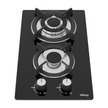 Glass Panel Gas Stove IsEasy MGBG-312A Two-zones