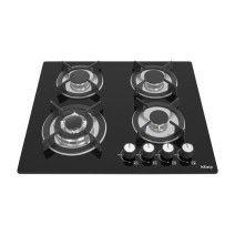 Glass Panel Gas Stove IsEasy MGBG-604B Four-zones