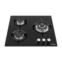 Glass Panel Gas Stove IsEasy MGBG-603 Three-zones