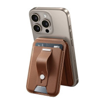 ESR Grip Wallet Stand (brown)