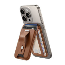 ESR Grip Wallet Stand (brown)