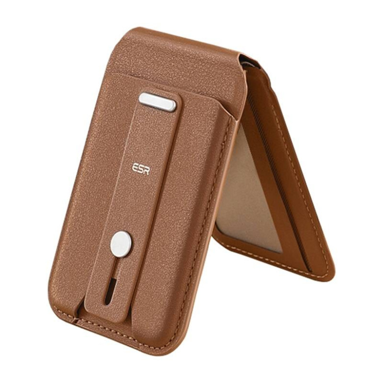 ESR Grip Wallet Stand (brown) ESR Grip Wallet Stand (brown)
