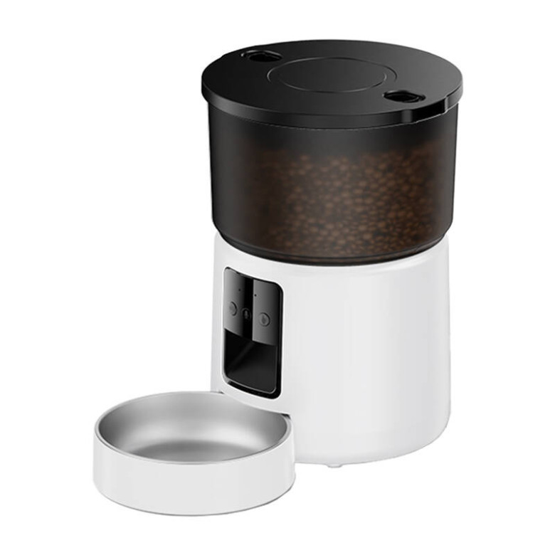 Automatic Pet Feeder WiFi Version Rojeco 3L (White)