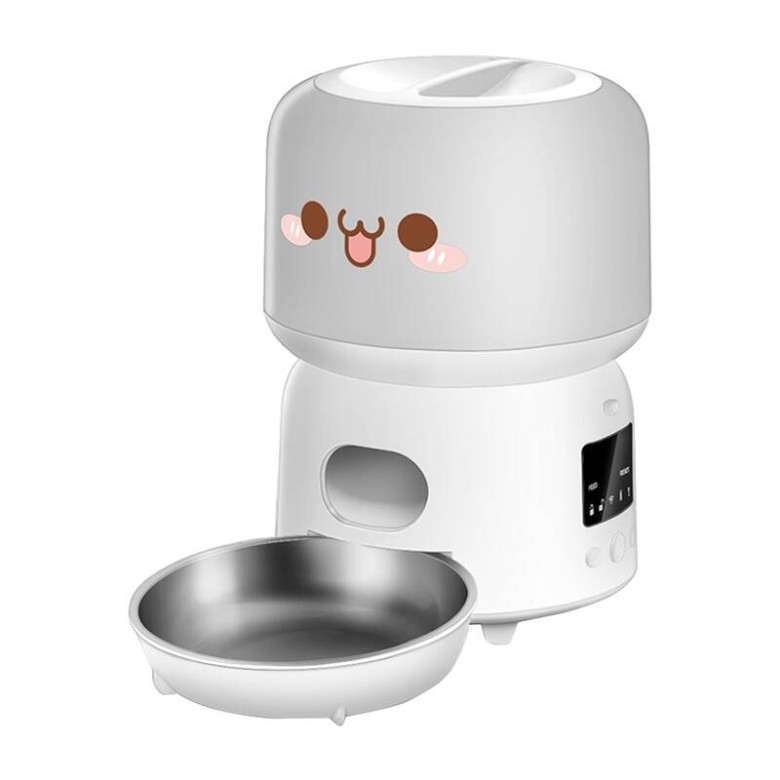 Automatic Cat Feeder WiFi Version Rojeco 3L (White)