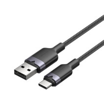 USB 2.0 A Male to C Male 3A Cable Vention CTNBH 2M (Black)