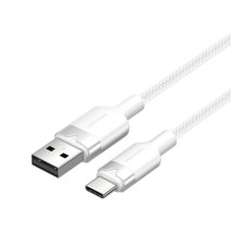 USB 2.0 A Male to C Male 3A Cable Vention CTNWH 2M (White)