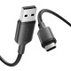 USB 2.0 A - USB-C 3A kábel Vention CTQBF 1M (fekete)