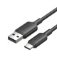 USB 2.0 A - USB-C 3A kábel Vention CTQBH 2M (fekete)