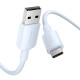 USB 2.0 A Male to C Male 3A Cable Vention CTQLH 2M (Blue)