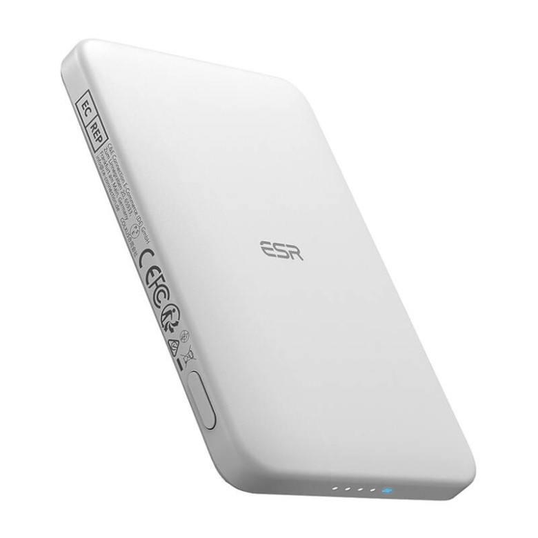ESR Qi2 MagSlim Powerbank 5000 mAh (white)