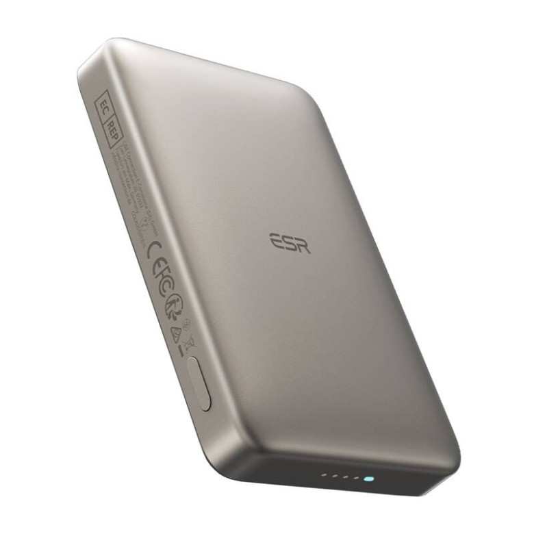 ESR Qi2 MagSlim Powerbank 10000 mAh (titanium) ESR Qi2 MagSlim Powerbank 10000 mAh (titanium)
