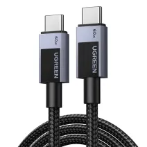 Cable USB-C to USB-C Ugreen L524 PD 3A 2m (gray)